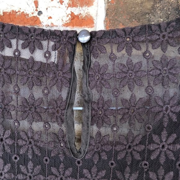 NWT Johnny Was 4 Love & Liberty Iva Embroidered Dress XS in Raisin - Picture 13 of 16